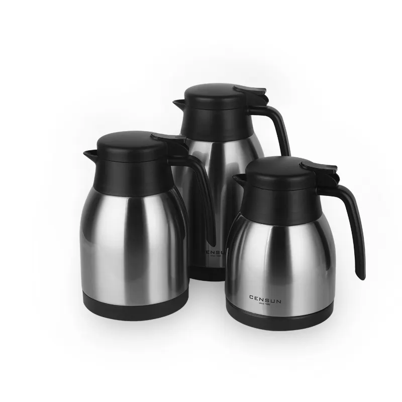 wholesale thermos insulated double walled stainless steel large heater Arabic tea coffee pot