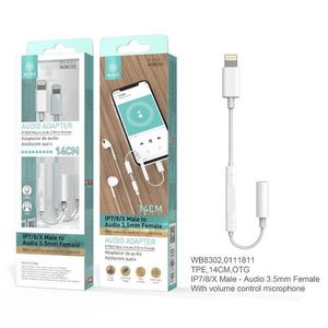 Adaptador Lightning a Jack, cable de audio de 3,5 mm para iPhone, iPad, iPod - Product Image 3
