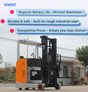 Reach Stacker Listrik CQDEC 24V Kondisi Baru Reach Truck Forklift untuk Bengkel Perbaikan Mesin - Product Image 3