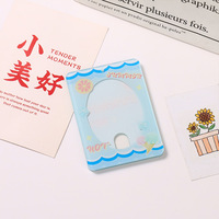 Support de Photocard Personnalisé en Acrylique Vigreat – Cadre Photo Mignon pour Idoles avec Bordure Décorative pour Présentoir de Bureau