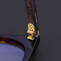 Gafas Ópticas de Acetato de Diseño Retro de Lujo con Bordes Biselados, Monturas de Acetato de Alta Calidad