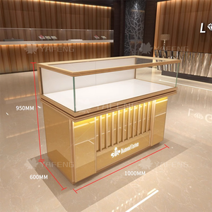 יוקרה תכשיטים יוקרתי חלון ראווה זכוכית עבור חנות עיצוב פנים חנות קמעונאות חנות רהיטים דלפק קמעונאות - Product Image 3