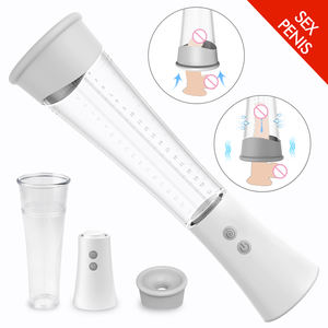 Yeni Gelen Küçük Sesli Erkek Silikon Güçlü Titreşimli Mastürbasyon Kabı Vibratör Geciktirici Boşalma Günlük Yaşam Mastürbasyonu - Product Image 2