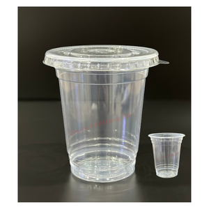 Taza de plástico PP transparente desechable, materiales sostenibles ecológicos, buen precio, bebida de té, uso Quang Quan vietnamita - Product Image 4
