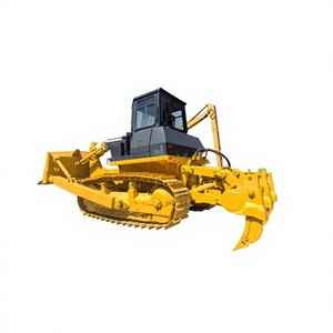 Bulldozer Shantui SD22 Amarillo con Orugas, Motor de 215 HP, Cuchilla de 4.5 m de Capacidad, Equipo de Construcción - Product Image 1