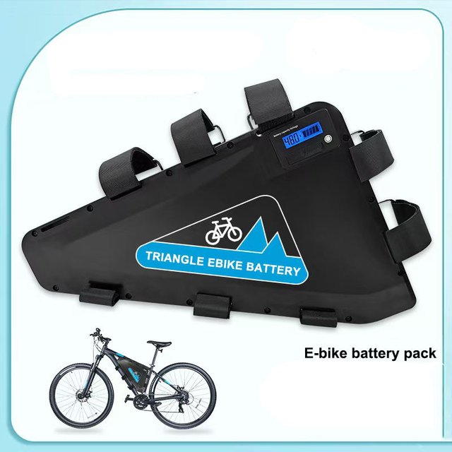 Chamrider 48V/52V/72V Triangle Ebike Batteries Triangular E Bike Electric Bicycle Battery Ebike Ion Battery Pack