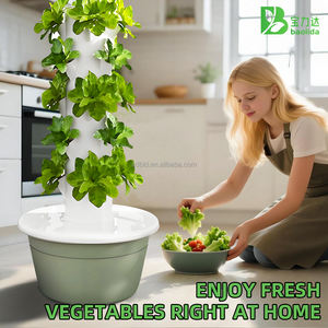 Système de culture hydroponique en <span class=keywords><strong>tour</strong></span> à 5 étages de 30 L, agriculture verticale, culture sans sol, <span class=keywords><strong>tour</strong></span> de culture hydroponique à économie d'eau - Product Image 2