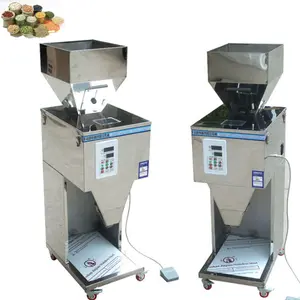New Design Semi Automatic Coffee Spices Tea Sugar Rice Powder Granule Particle Can Jar Glass Bottle Weight Filling Machine