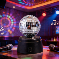 Service OEM, éclairage LED, économie d'énergie, surface miroir, boule disco rotative, lumière disco pour la décoration de fête en intérieur