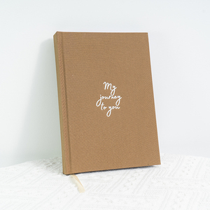 Tùy chỉnh A5 năng lượng hàng ngày Tạp Chí Vải Linen bìa cứng kinh doanh máy tính xách tay kế hoạch - Product Image 2