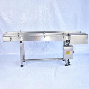 2024 Venta caliente nuevo transportador de <span class=keywords><strong>cadena</strong></span> de plástico Pom Correa botella tarro de vidrio maquinaria transportadora con engranaje de Motor para planta de fabricación - Product Image 6