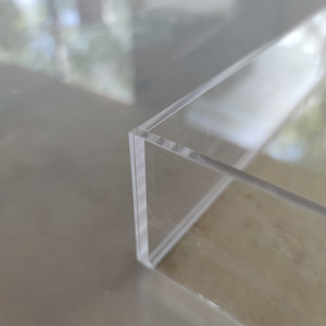 Réservoir d'eau expérimental en acrylique personnalisé, boîte d'expérimentation de flux d'eau carrée en verre organique - Product Image 2