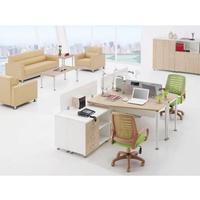 Station de travail informatique durable, espace de travail modulaire, mobilier de bureau en surplus