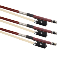 Wholesale Professional Beginner's Practice Jujube Wood Violin Bow Octagonal Shape Stringed Instruments Parts & Accessories