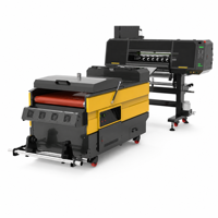 Printer DTF Otomatis Penuh 24 Inch 4 Head Epson dengan Sistem Tinta Putih Anti-Sedimentasi, Mesin Transfer Roll to Roll, Garansi 1 Tahun