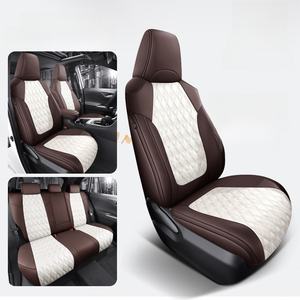 Fundas de Asiento de Cuero Transpirable para Autos Toyota Verso/Prius/Alphard/Noah/<span class=keywords><strong>Senara</strong></span> de Siete Plazas, Diseño Personalizable - Product Image 1