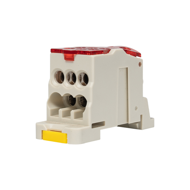 KINEE High Quality Terminal Block 125A 7Holes 6*16mm 1*16mm 1*35mm 1000V DC/AC Colorful UKK Terminal Block