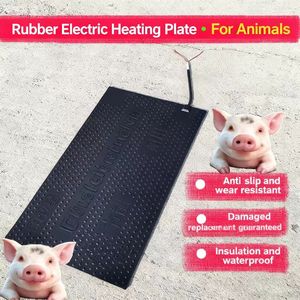 Almohadilla térmica eléctrica para cerdos con fibra de carbono, ideal para lechones en alfombrillas de plástico - Product Image 6