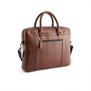 Sac messager pour ordinateur portable en cuir véritable 100% de qualité supérieure, moderne, imperméable, léger, facile à porter à l'épaule, grande capacité, pour le bureau et le quotidien - Product Image 6