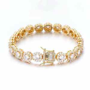 Dazzling Moissanite Diamond Bracelet With Brilliant Cut Sleek Modern Design Ideal For Wedding Jewelry Birthday Gifts - Product Image 4