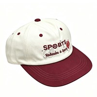 Casquette personnalisée avec votre photo, deux tons crème et gris, satin, profil bas, broderie 3D, streetwear Y2K, sport, décontracté, unisexe