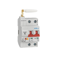Disjoncteur Miniature Wifi, monophasé à 2 pôles Wifi, MCB, 16A, 20A,32a, 50A,63a, 100A, 6kA