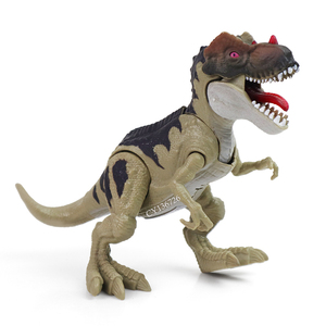 Set di 3 Dinosauri Realistici Giocattolo con Luci e Suoni, Action Figure con Articolazioni Mobili per Bambini - Product Image 1