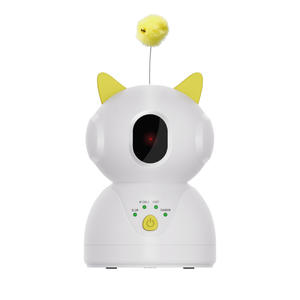 Juguete Láser Automático para Gatos SmartPet, Recargable, con Movimiento de 360 Grados, Diseño de Dibujos Animados, Material Plástico - Product Image 5