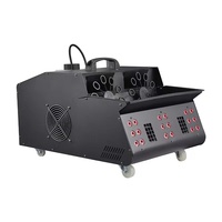 Mesin gelembung asap LED 2000w terlaris dengan Remote Control nirkabel