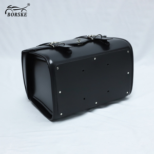 Bolsa Trasera Impermeable Retro <span class=keywords><strong>para</strong></span> Motocicleta, Scooter, <span class=keywords><strong>Bicicleta</strong></span> <span class=keywords><strong>de</strong></span> Carretera y Vehículo Eléctrico - Product Image 5