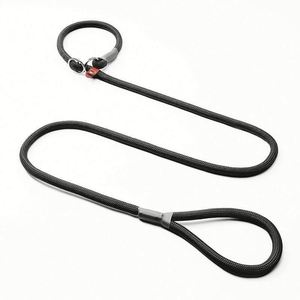 Correa de Nailon Resistente con Bucle de 1/4 de Pulgada para Entrenamiento de Perros, con Tope Ajustable para Perros Pequeños y Medianos - Product Image 1