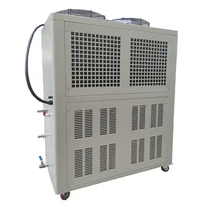 Hoạt động từ xa nước làm mát máy làm lạnh 15KW 5ton 5HP R410A lạnh Máy làm lạnh không khí cầm tay được xây dựng với bể chứa nước và máy bơm