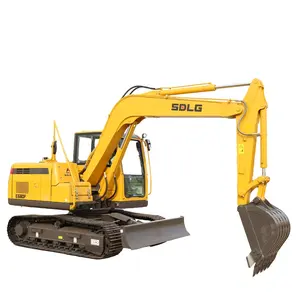 SDLG-excavadora hidráulica China, máquina para excavar 7800kg E680F