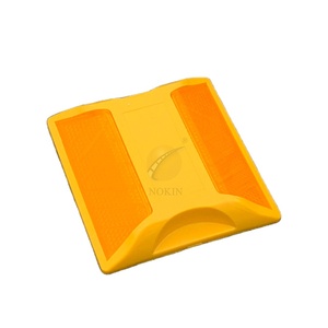 Réflecteurs routiers double face haute réflectivité norme ASTM blanc/jaune/rouge 3M type œil de chat - Product Image 1