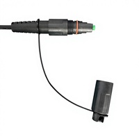 Kabel Patch Fiber Optik Tahan Air IP67 IP68 10m SC APC ke SC APC OS2 G657A2 9/125 Single Mode 5.0mm LSZH UV