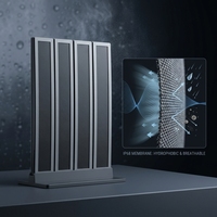 Membrane de ventilation EPTFE respirante et adhésive, étanche IP68, découpée sur mesure pour smartphone et tablette, FSM-200B, électronique portable