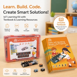 ชุดอุปกรณ์การเรียนรู้ IoT Weeemake <span class=keywords><strong>App</strong></span> <span class=keywords><strong>Inventor</strong></span> ชุดโปรแกรมอัจฉริยะ STEM สำหรับโครงงานโรงเรียน - Product Image 2