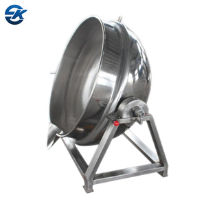 Apfelsaft Edelstahl 316L Rührtopf Dampf Gas Elektrische Heizung Mantel Kochkessel Mit Mixer - Product Image 5