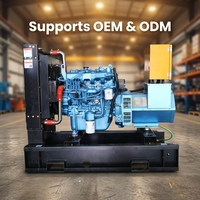 Générateur diesel à châssis ouvert Weichai 5kW-50kW 12,5kVA 19kVA, refroidissement par eau, ATS, 230V, générateur souterrain