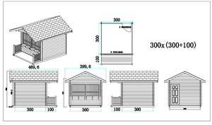 Maison <span class=keywords><strong>de</strong></span> <span class=keywords><strong>plage</strong></span> en bois avec petit <span class=keywords><strong>jardin</strong></span> pour complexe hôtelier en zone côtière - Product Image 4