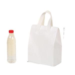 Small Takeaway Cooler Bag Coffee Food Aluminum Foil Pp Non Woven Disposable Dilvery Cooler Bag - Product Image 1