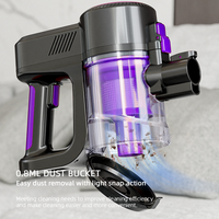 Aspirateur Balai Sans Fil Portable Léger et Puissant avec Filtre HEPA pour Nettoyage en Profondeur Maison Voiture Poils d'Animaux - Offre Spéciale