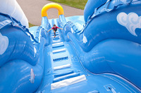 Offre Spéciale géant toboggan gonflable maison de rebond gonflable