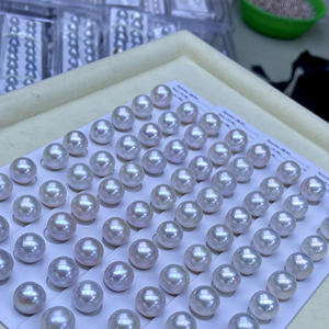 Hạt ngọc trai tự nhiên Edison Bulk Natural AAA Grade 12-13mm tròn, ngọc trai nước ngọt tự nhiên, phối hợp với khuyên tai và trang sức tự làm, Chiết Giang Zhuji - Product Image 3