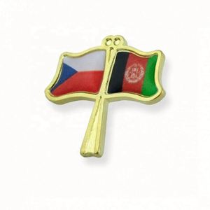 Pins de solapa de esmalte duro personalizados de moda, insignias de bandera personalizadas, pins de esmalte para sombrero, mexicanos - Product Image 3