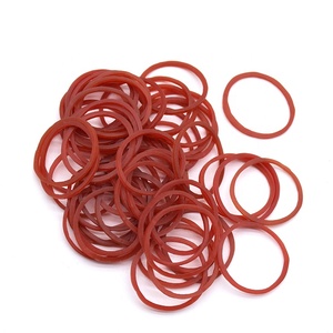 Bandes en caoutchouc naturel coloré, 5 pièces, pour salon de coiffure, cheveux longs - Product Image 2