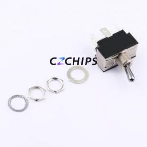 KN3(B)-203-AP-M-RS Toggle Switch Through hole Component (THT)-6P,33.5x19.2mm Switch - Product Image 2