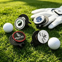 Exclusivo Set de Golf Personalizado de Anime, de Cobre, con Marcador, Tee, Bola de Golf y Ficha de Póker, Collar, Surtido, OEM, Venta Caliente