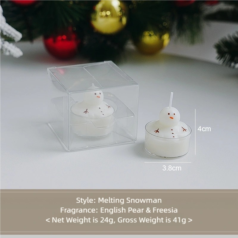 White - Melting Snowman