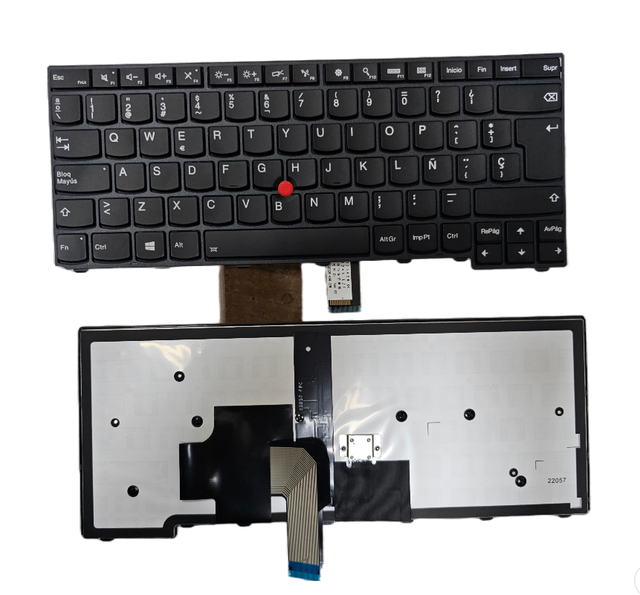 Laptop Replacement Keyboard for Lenovo Thinkpad T440 T440P T440s T431 E431 L440 T450s L440 Series Laptop Black US Spanish Layout